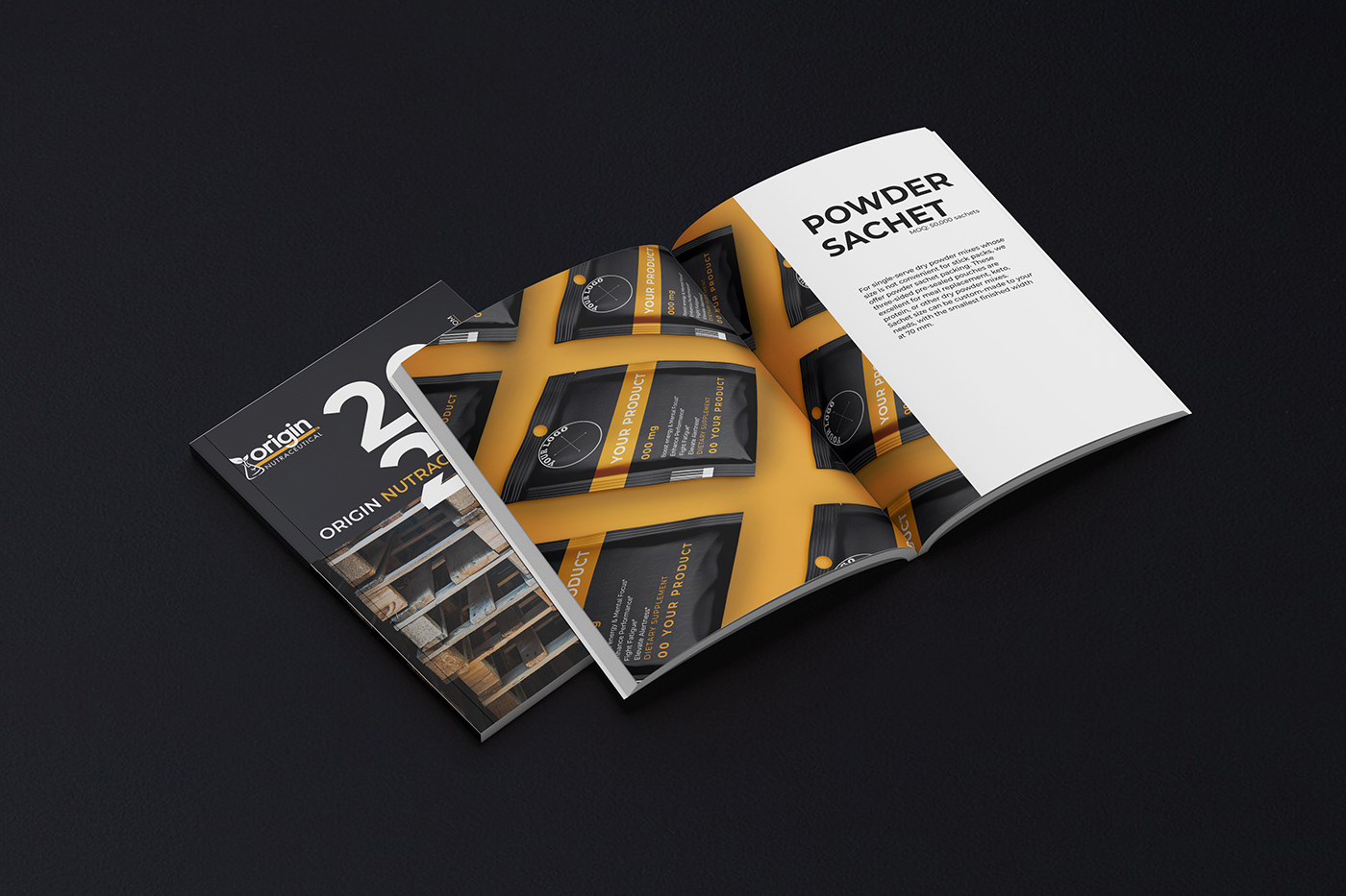 book catalog Catalogue magazine Magazine Cover Magazine design manufacturer Muckup diseño label design