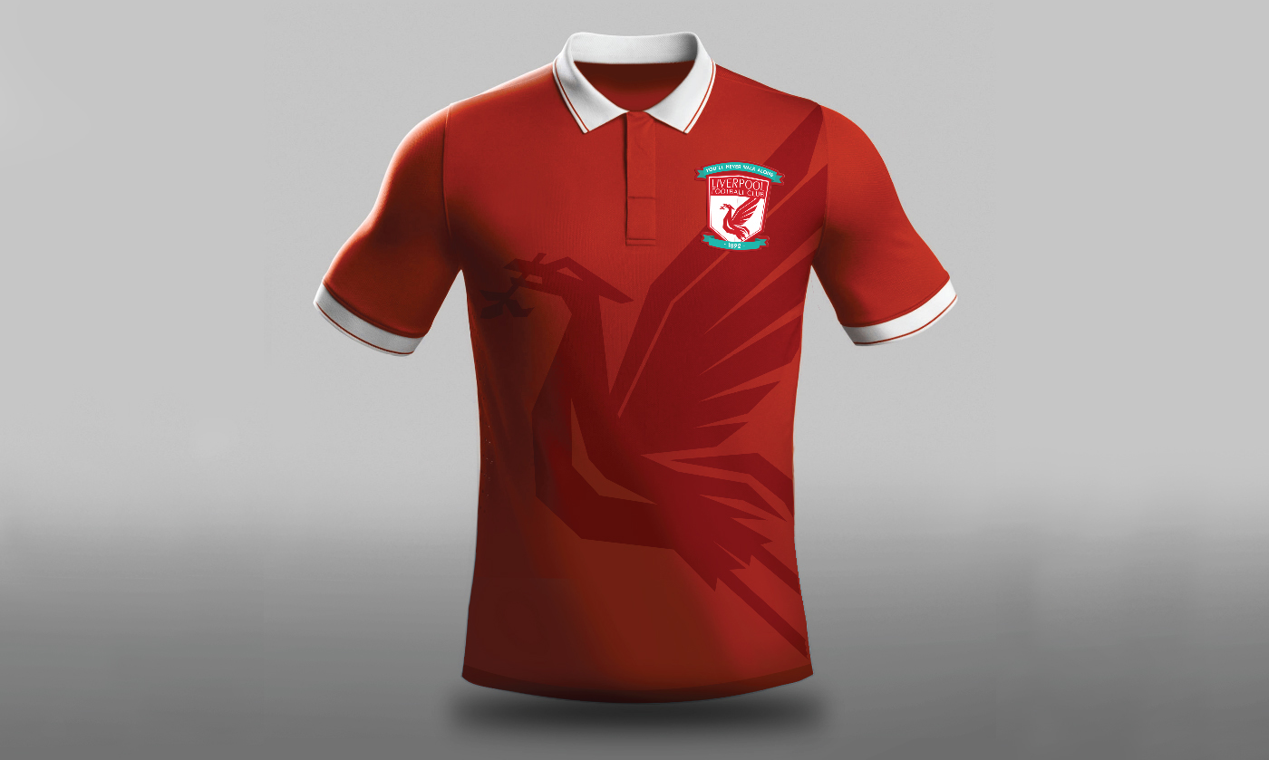 football soccer Liverpool manchester redesign