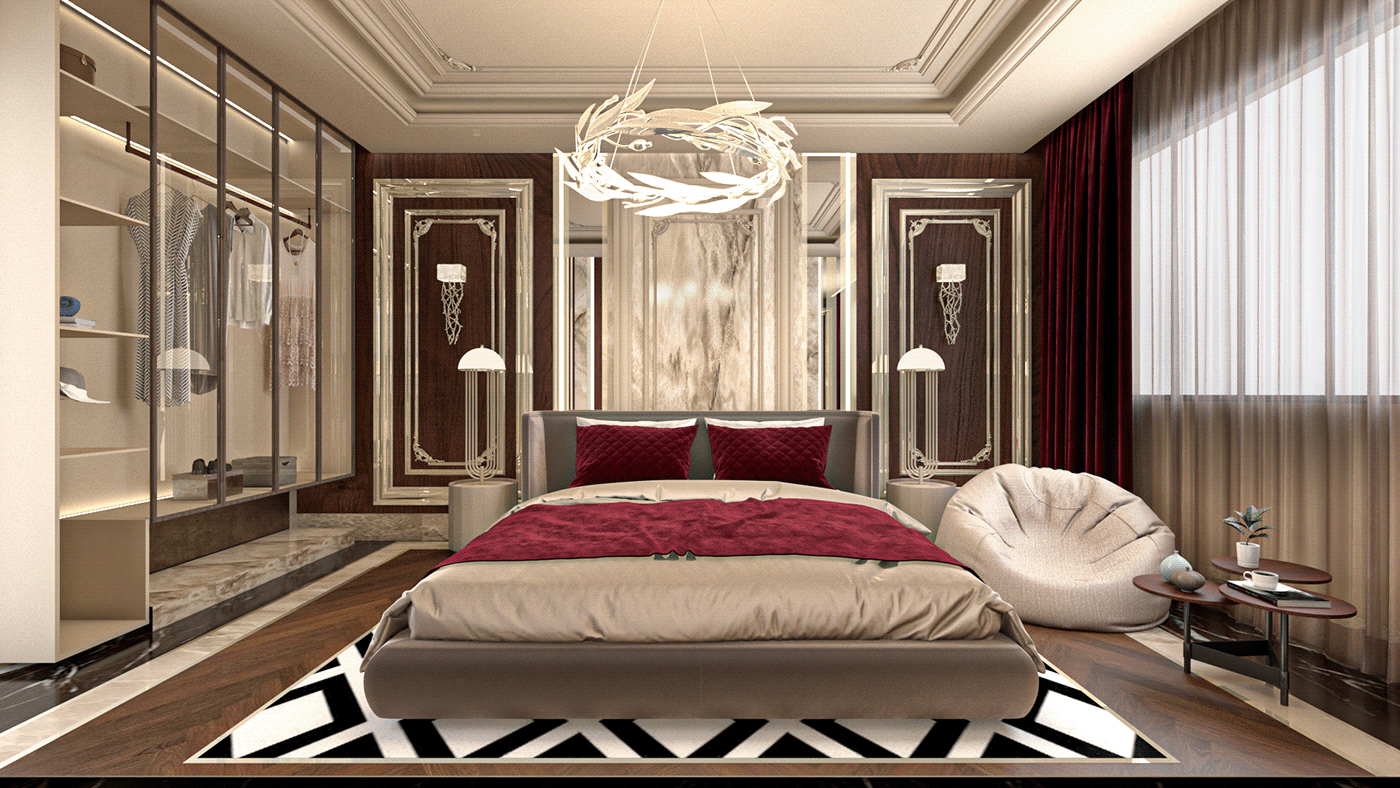 design apartment designer elegant home Interior luxury property real estate Residence