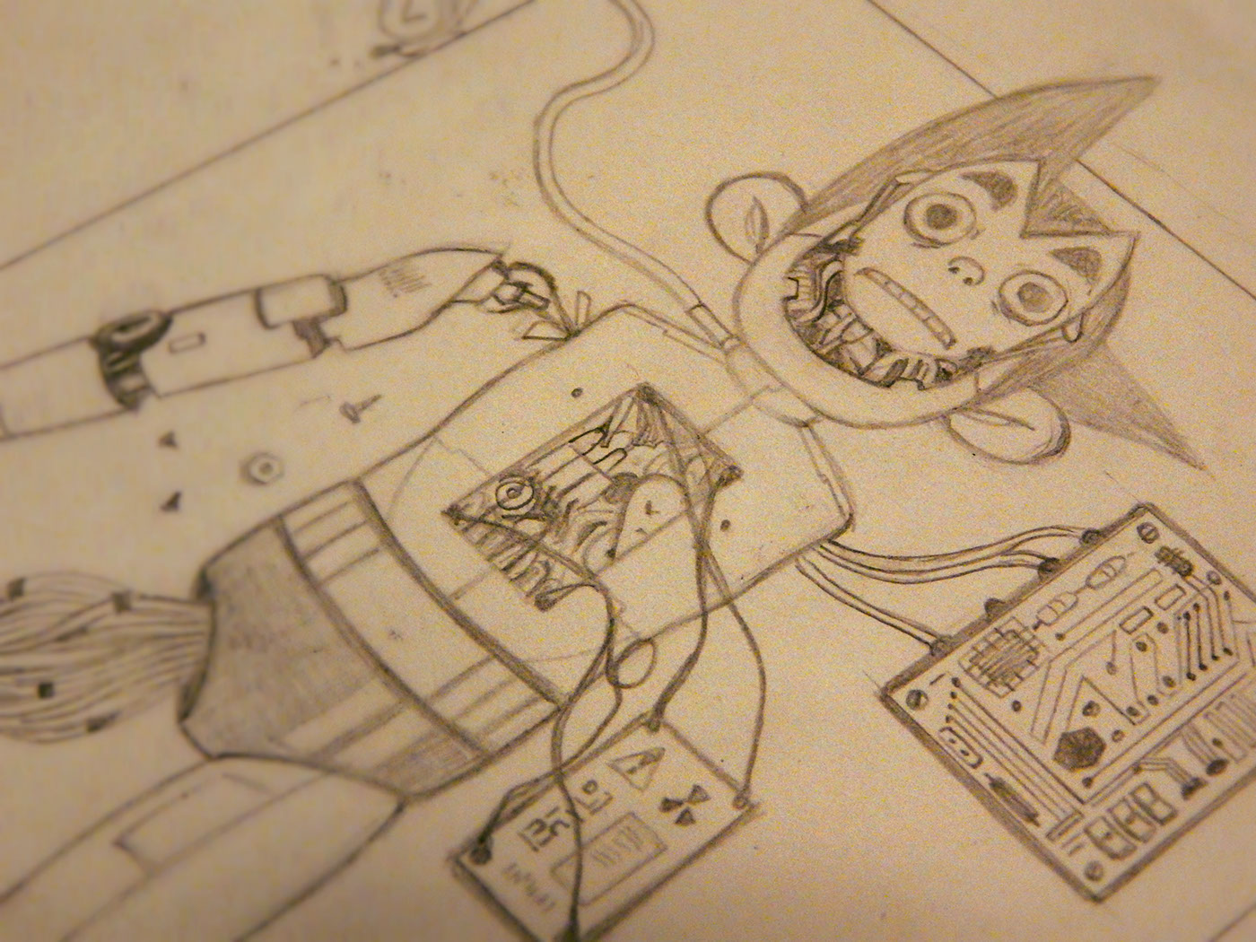 Astroboy sapolendario ILLUSTRATION  fanart gouache robot