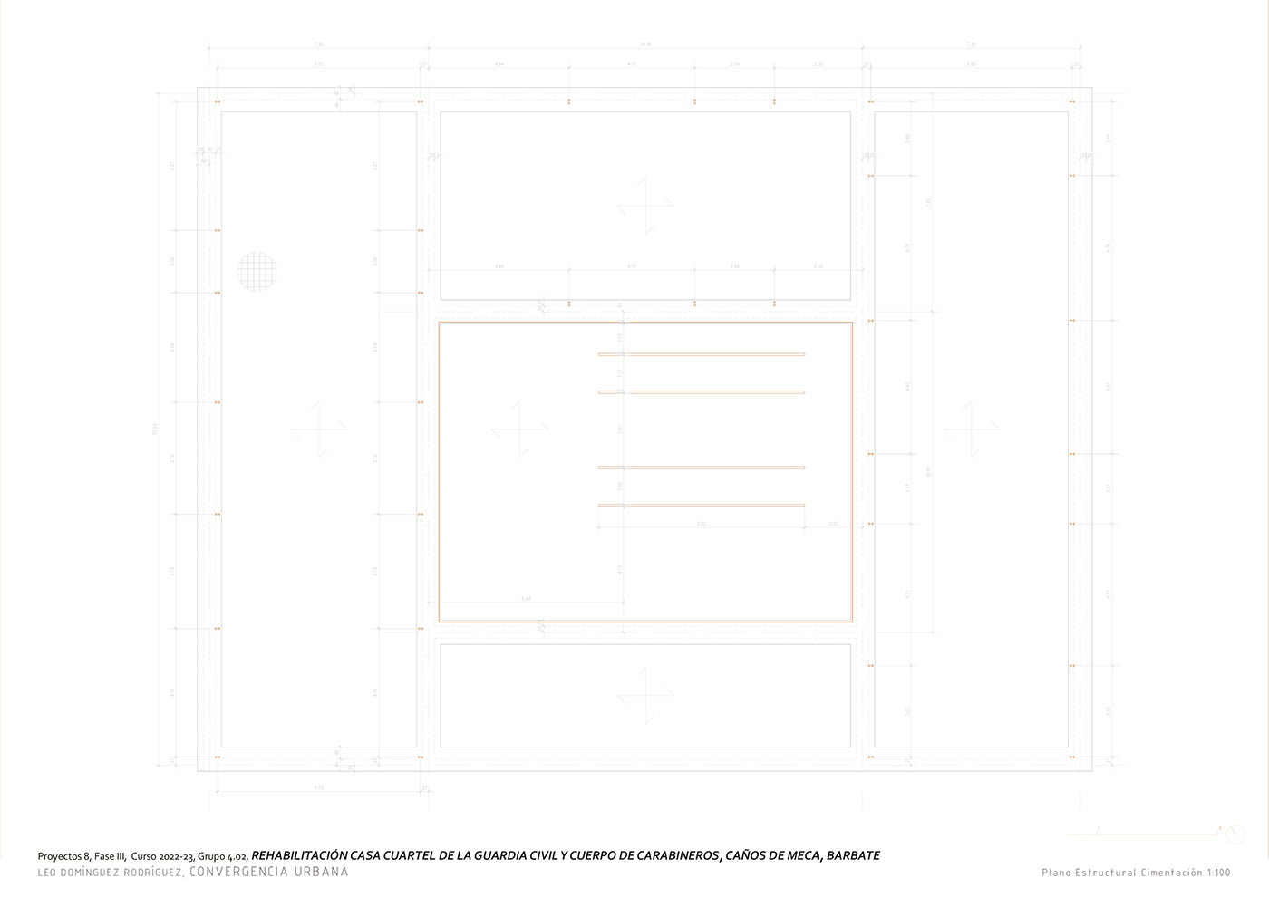 arquitectura AutoCAD designer designer gráfico ilustracion photoshop planos proyecto rehabilitation centro cultural