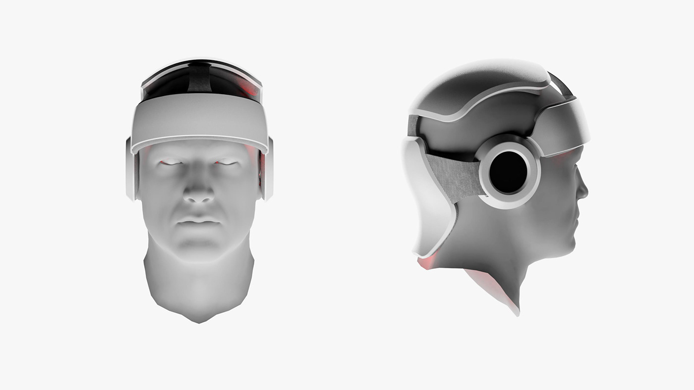 industrial design  product design  medical parkinsons disease Helmet