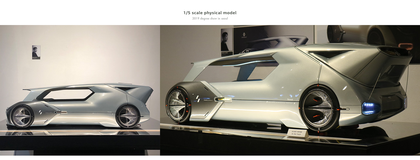 3D model architecture car concept design design Fashion  industrial product renault Transportation Design