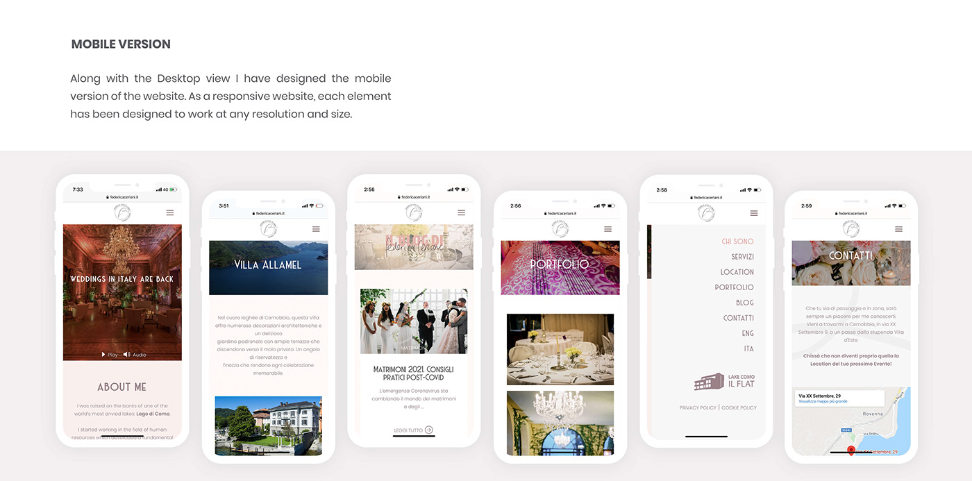 UI/UX branding  Website logo wedding inspiration rebranding visual identity animation  motion