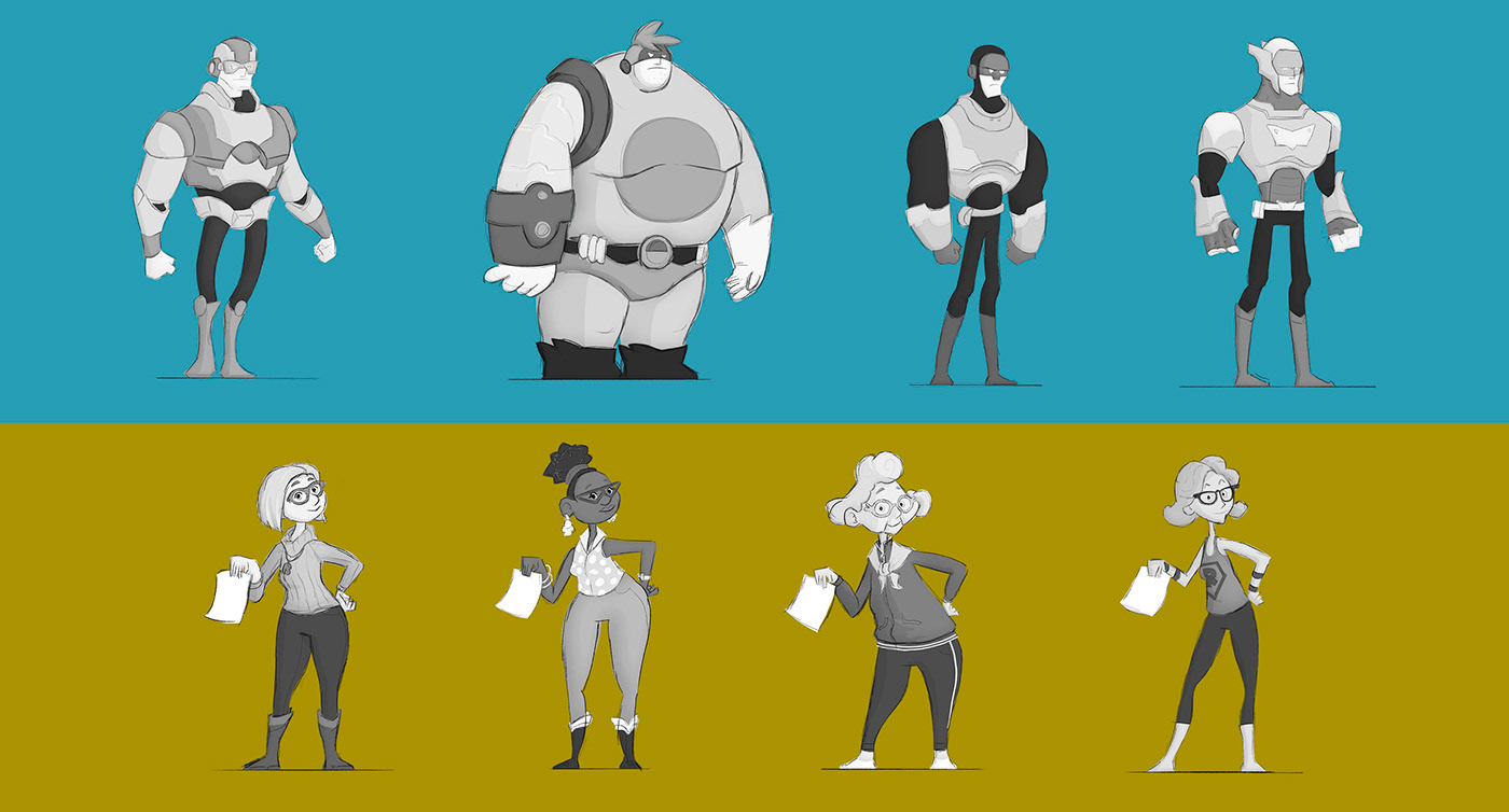 3D animation  blender cartoon Character design  commercial Film   SuperHero vfx video