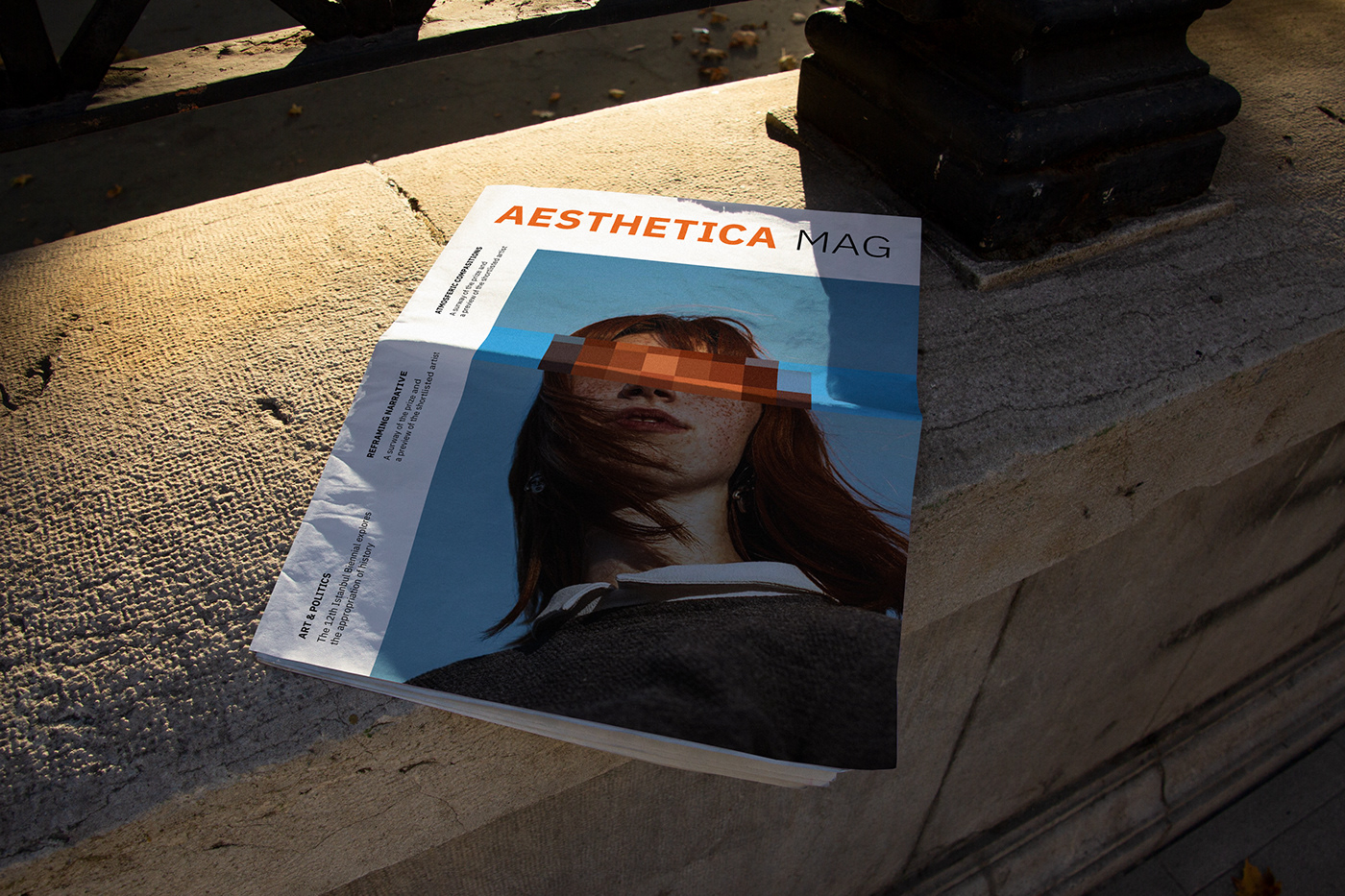 aestethic brochure catalog Catalogue editorial InDesign Layout magazine print typography  
