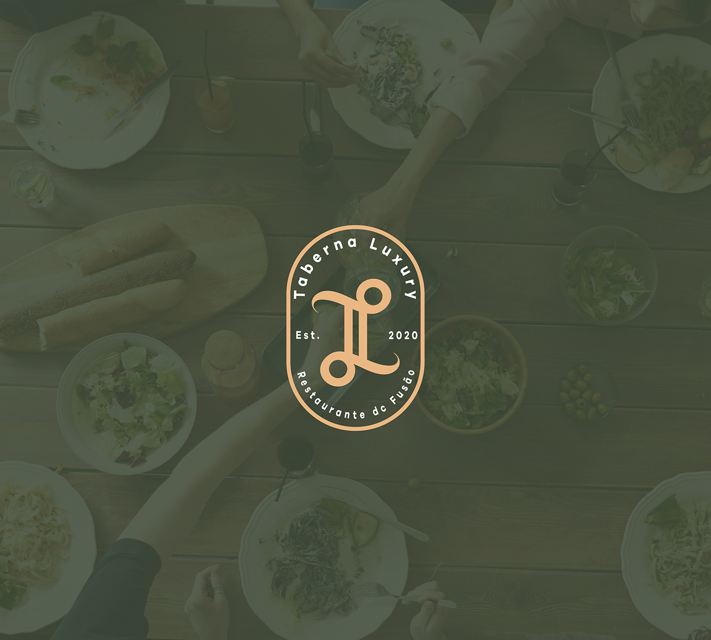 ArtDirection brand branding  design Food  graphicdesign logo Logotype monogram restaurant