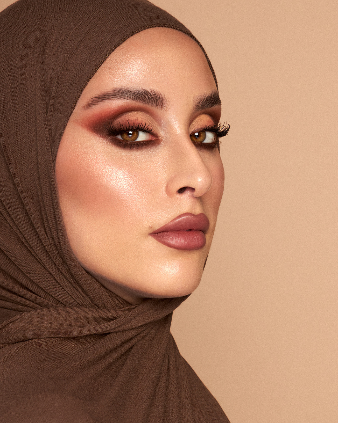 beauty editorial Fashion  hijab islam makeup MUA retouch