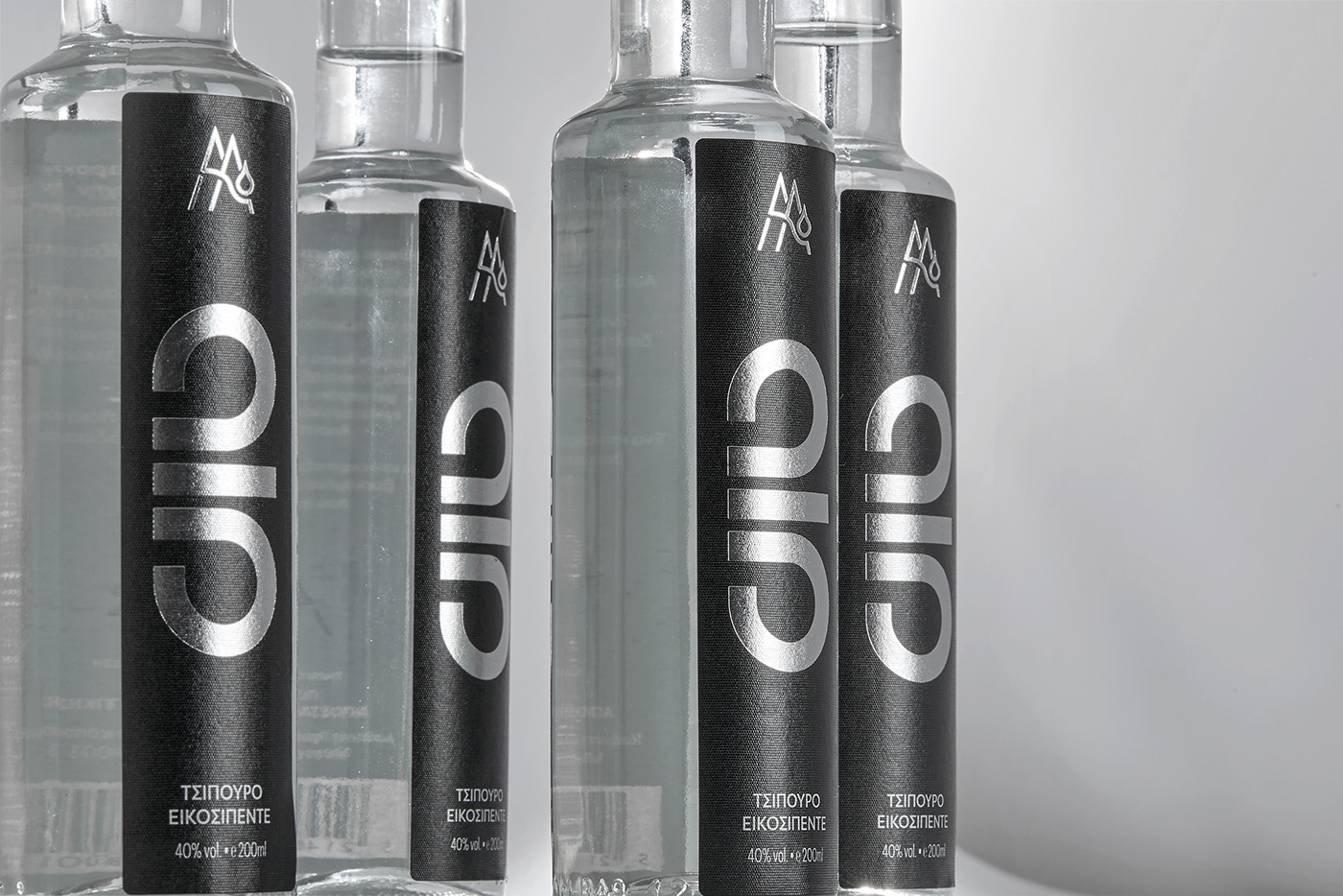 Packaging design tsipouro greek alcohol Label packaging design