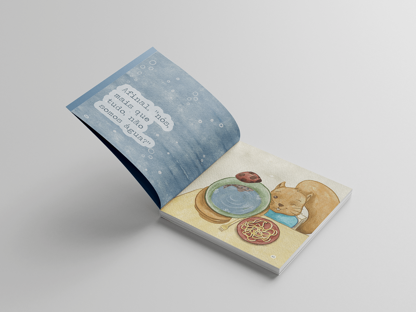 book editorial design  InDesign brochure projeto gráfico diagramação design gráfico Livro Ilustração Layout