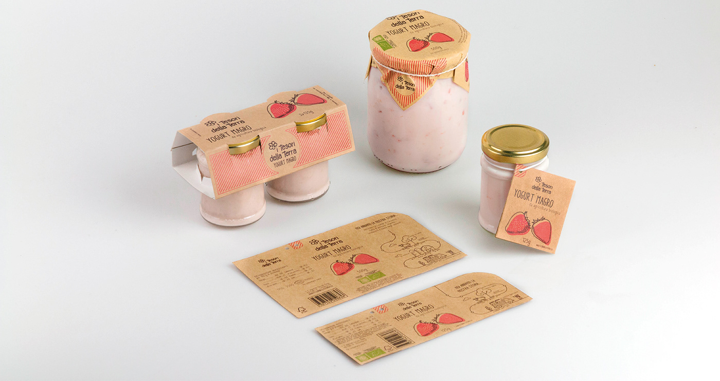 Packaging design identity comunication redesign upcycling Sustainable jar brand reuse