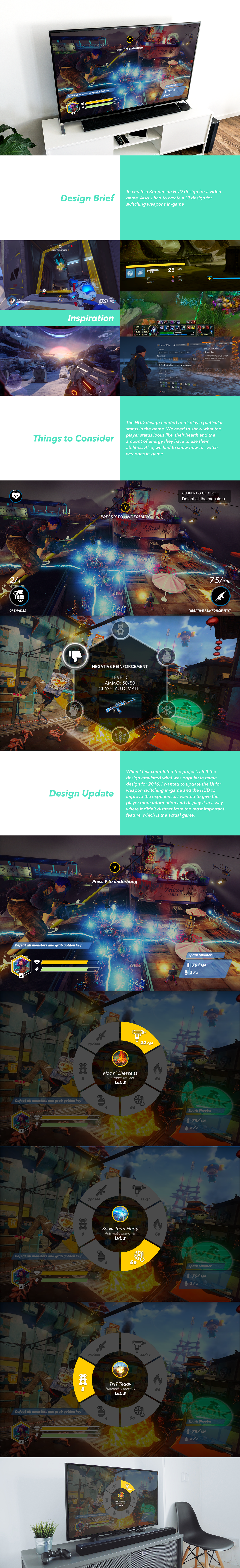 game HUD design UI ux Interface interaction visual ability energy