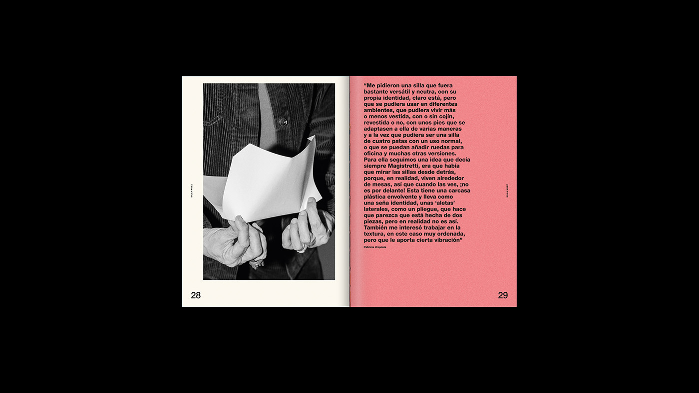 furniture design Graphic Designer editorial magazine print typography   AndreuWorld
