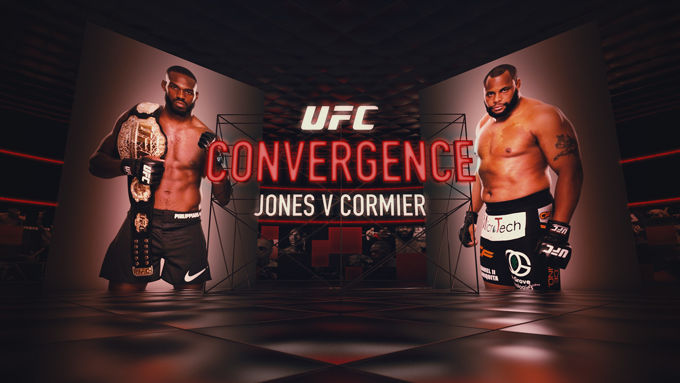 UFC convergence spike Paramount Mixed martial arts fighting sports date Jim Jones cormier