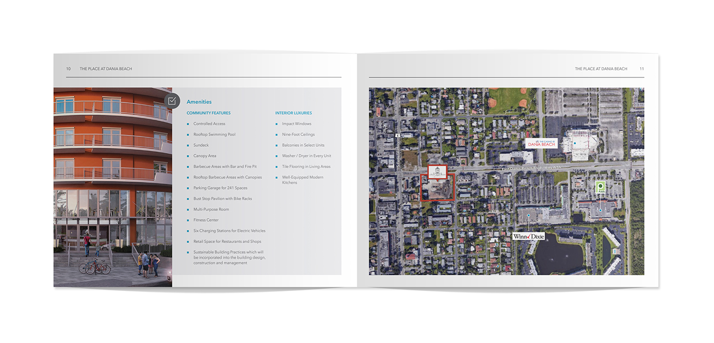 real estate Proposal a4 graphic design  Layout book