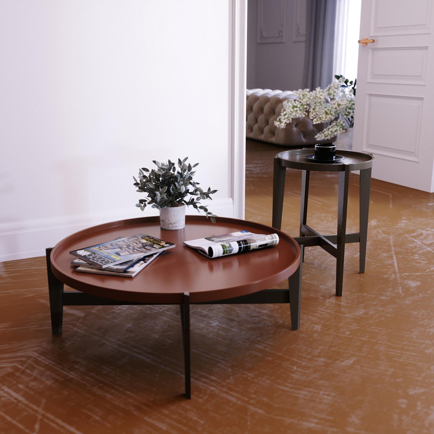 furniture interior design  visualization Render corona table coffetable cabinet modern