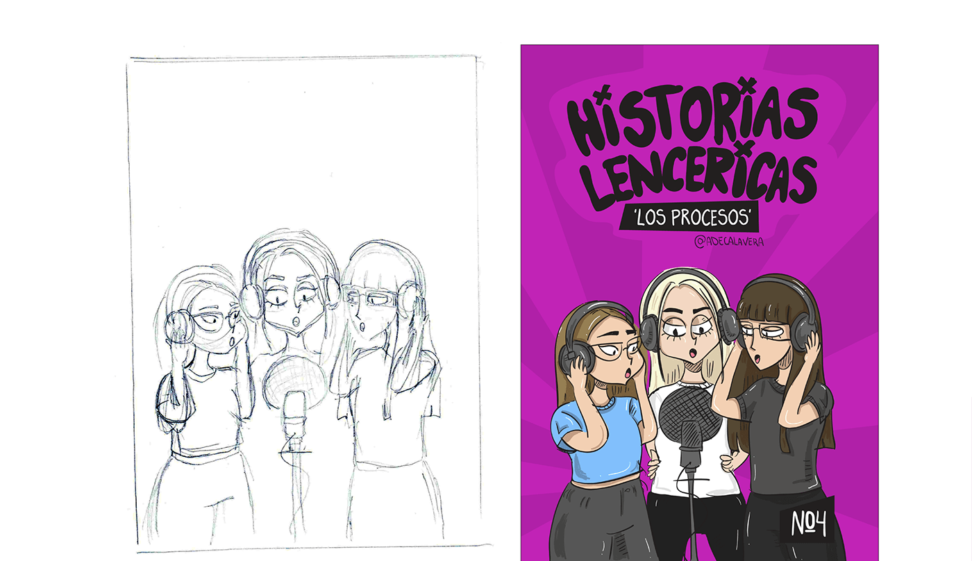 banda comic fanzine feminist Feminista ILLUSTRATION  ilustracion mujer punk riotgrrrl