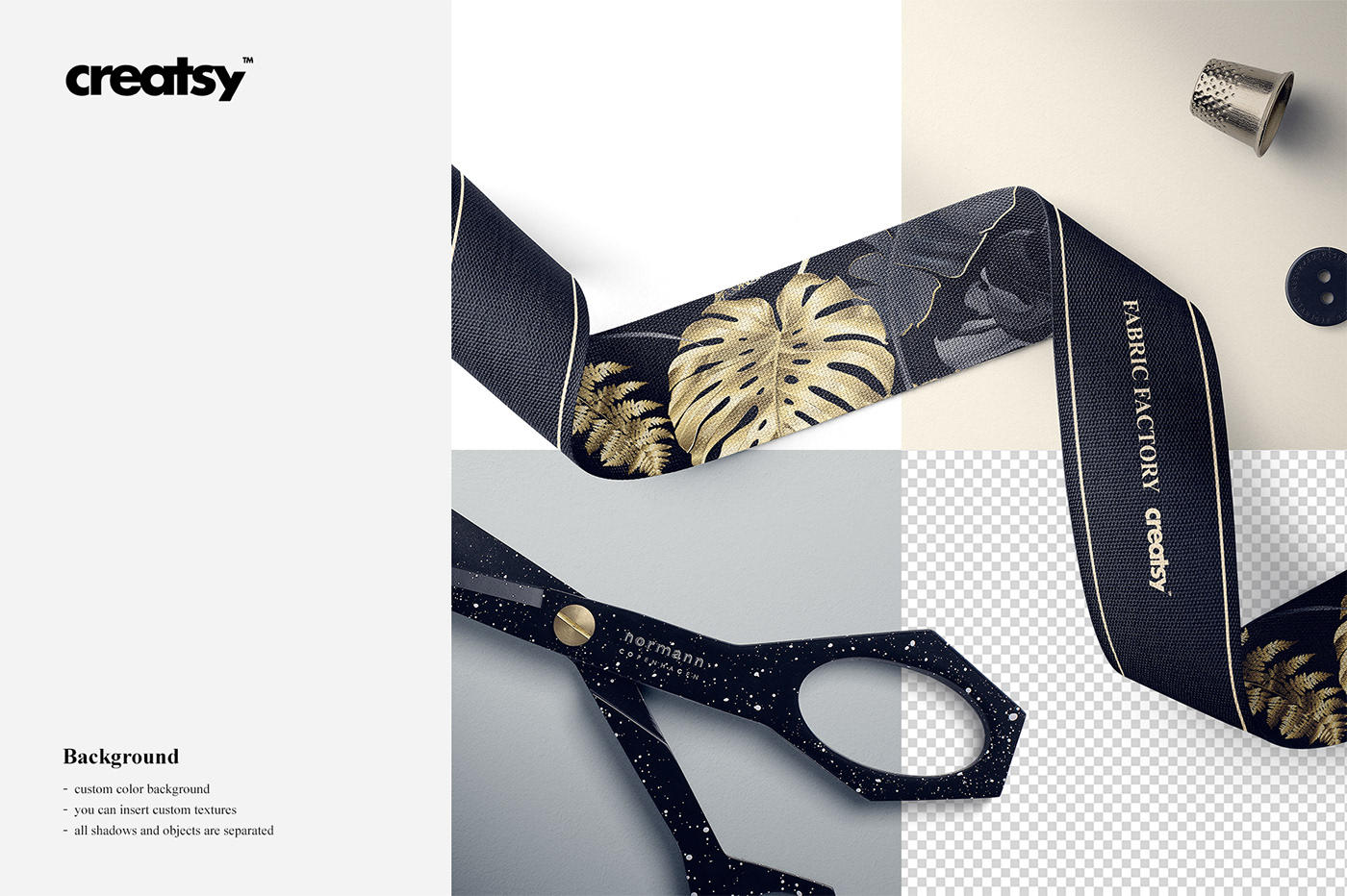 mock-up Mockup template creatsy customizable personalized ribbon ribbons fabrics Textiles