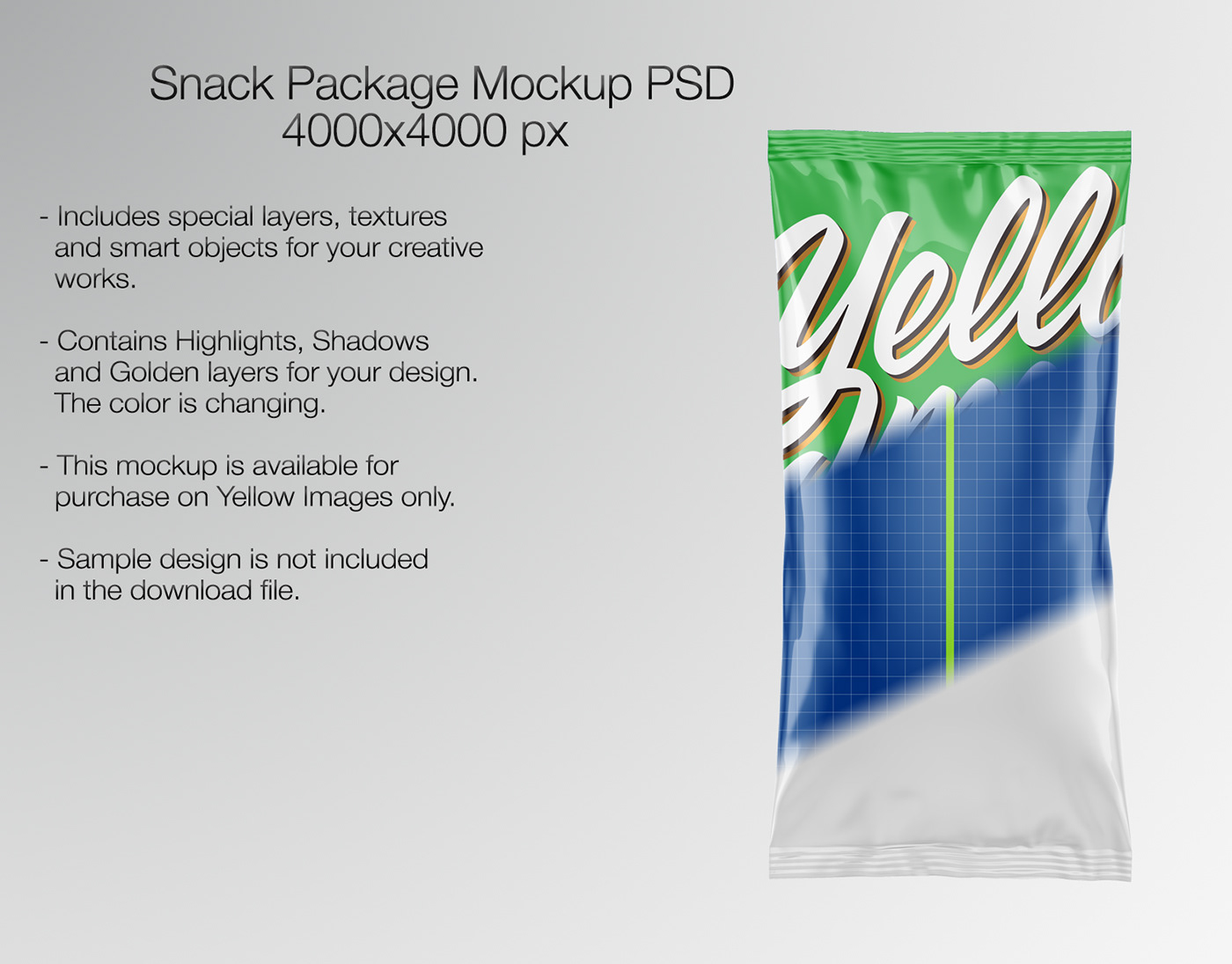 Snack Package Mockups On Behance