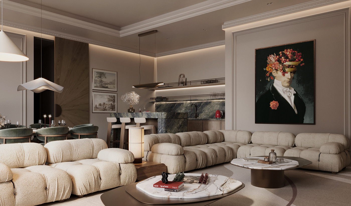 living room interior design  visualization corona archviz CGI 3ds max modern corona render  architecture