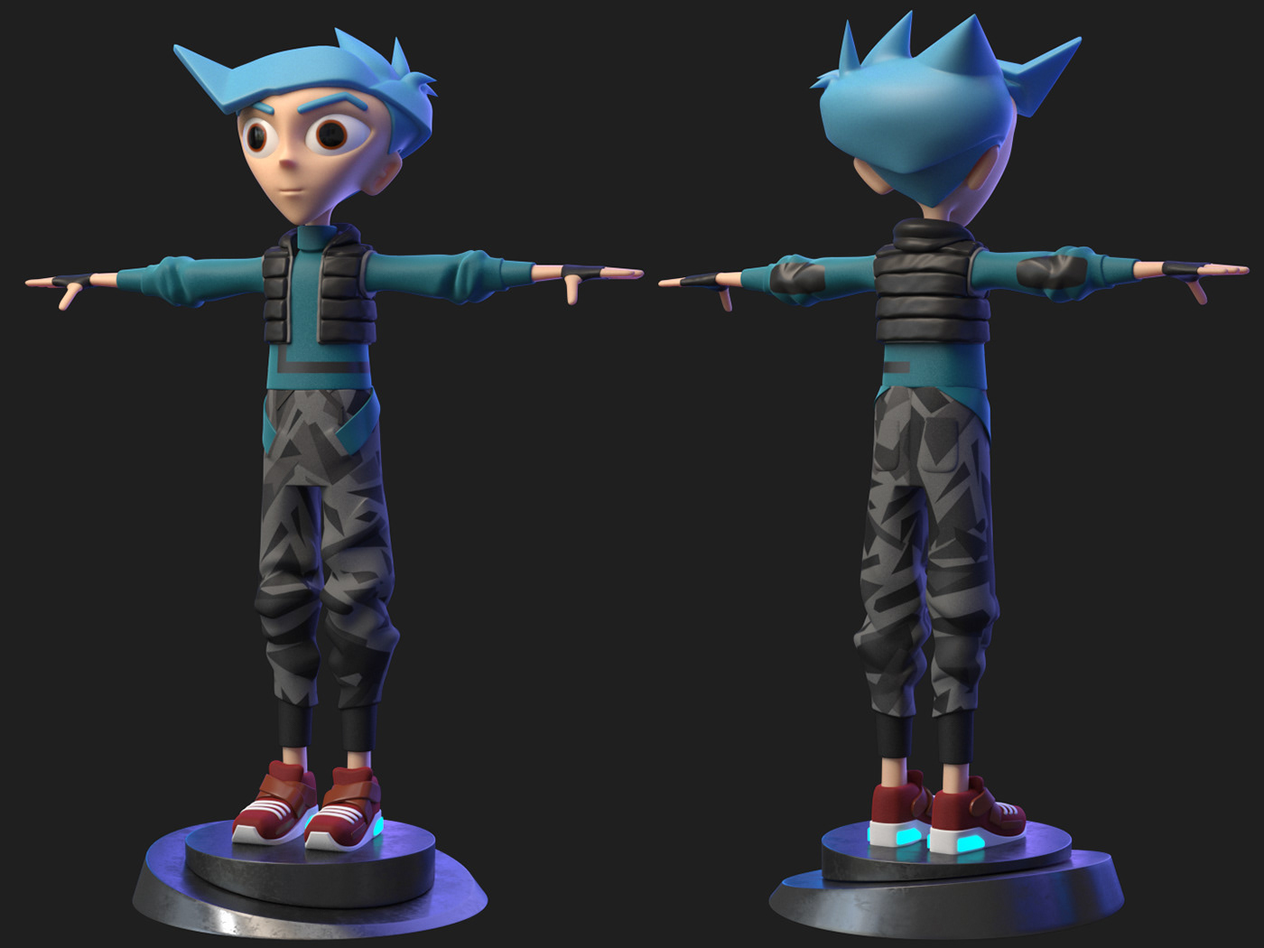 3D 3D Character modeling cartoon characters character modeling model 3d