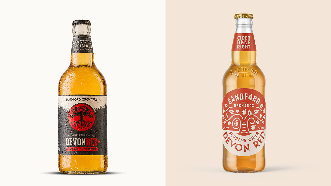 beer design cider Cider Design graphic design  Rebrand