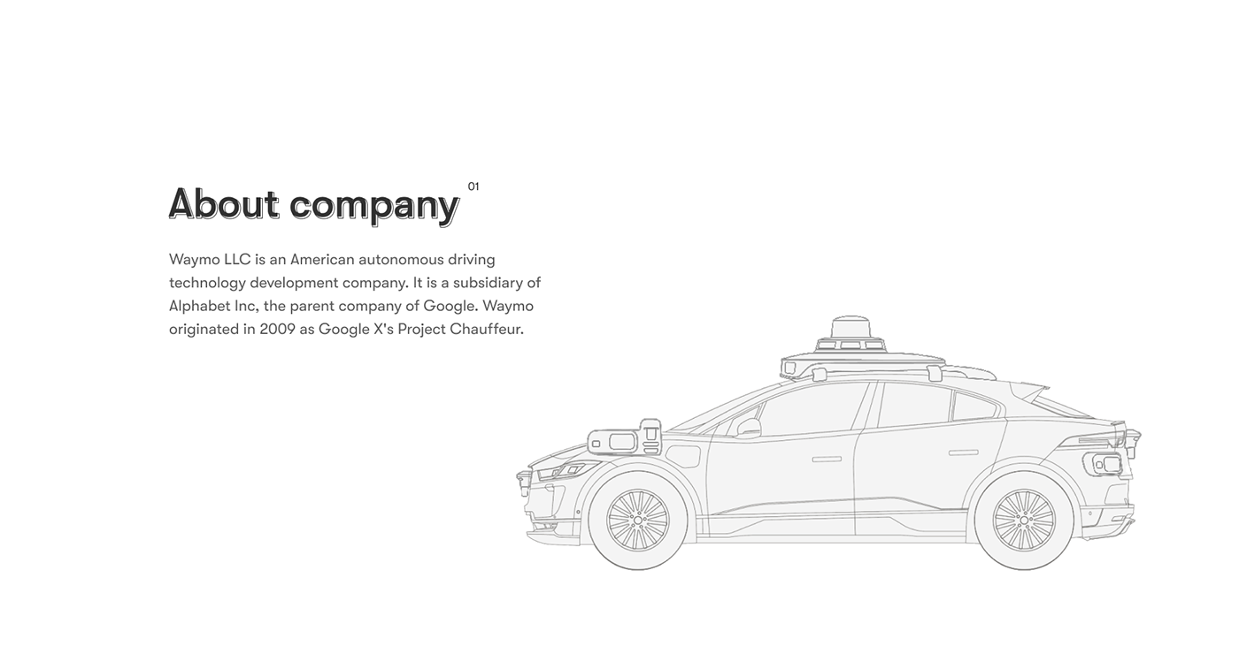 #google #modern   #self-car #technology #waymo #drive redesign ux/ui