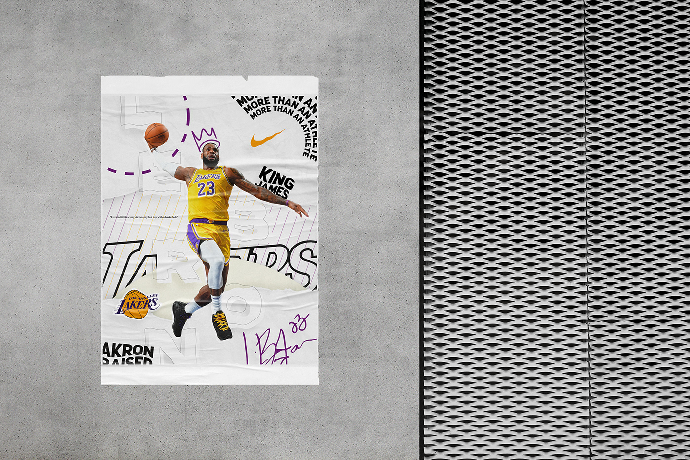 adobe illustrator Adobe Photoshop graphic design  Lakers NBA sports