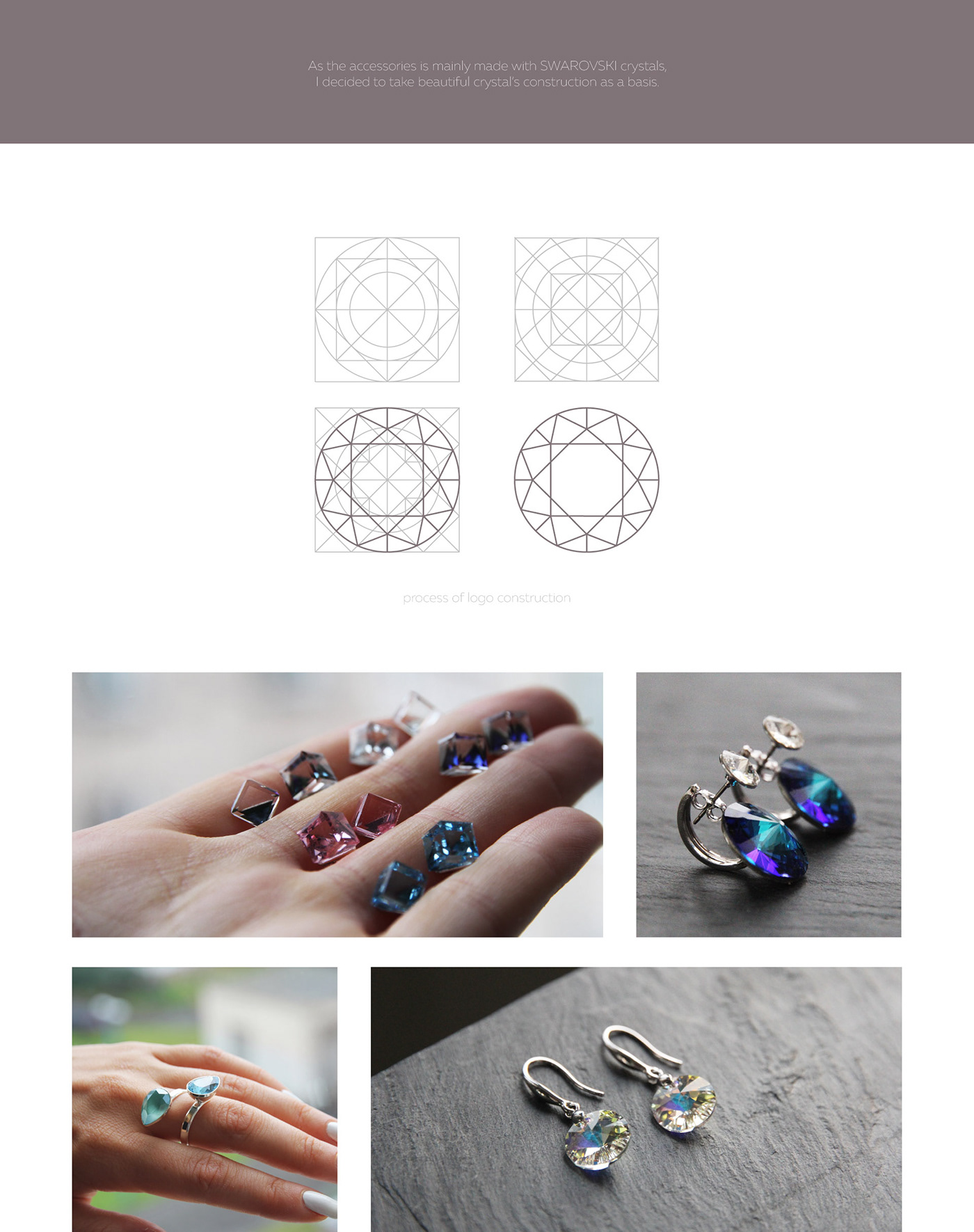 accessories brand identity feminine handmade jewelry logo Logo Design minimalistic rebranding visual identity