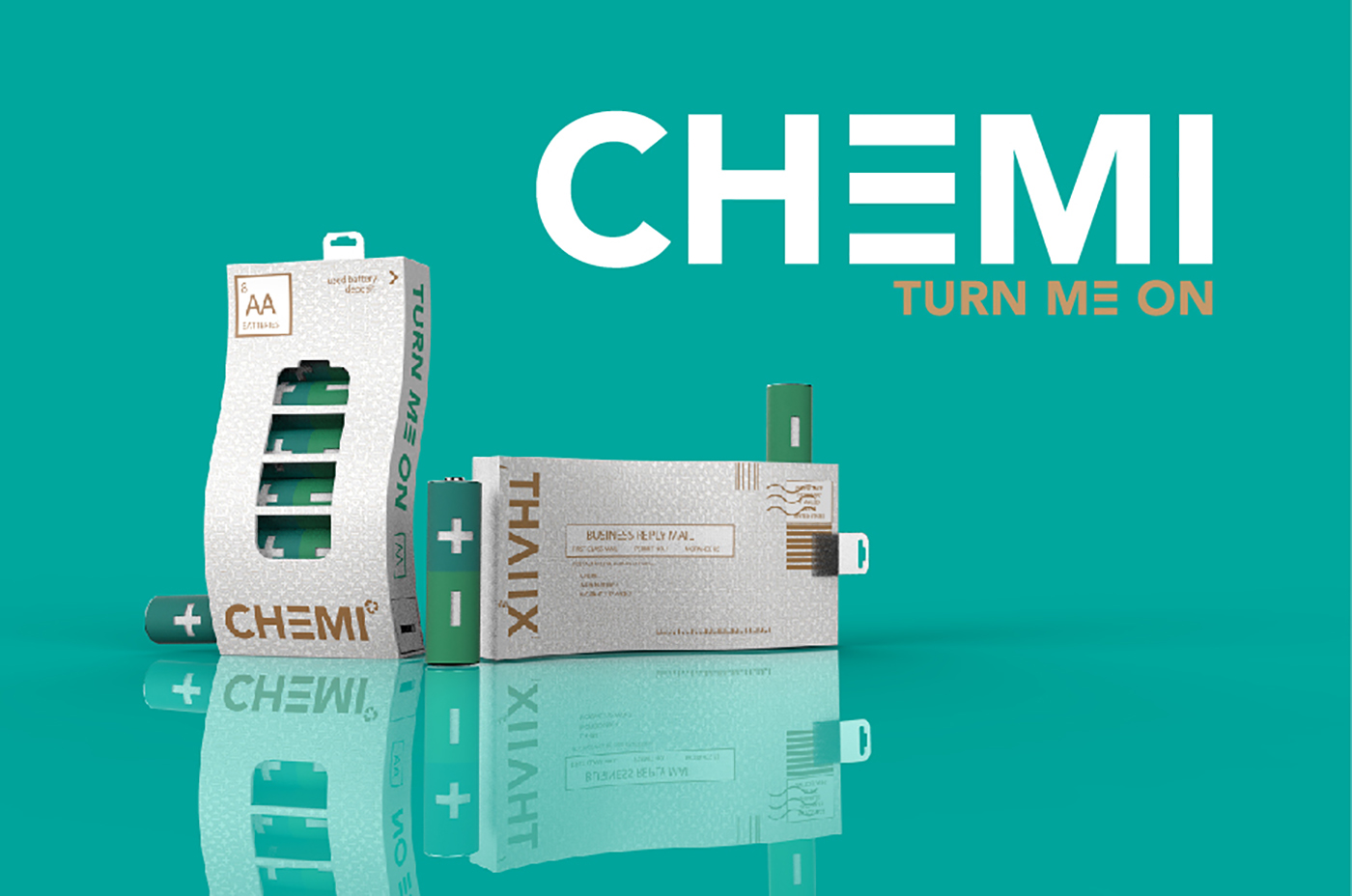 Chemi 48 Hour Repack KU Design battery packaging