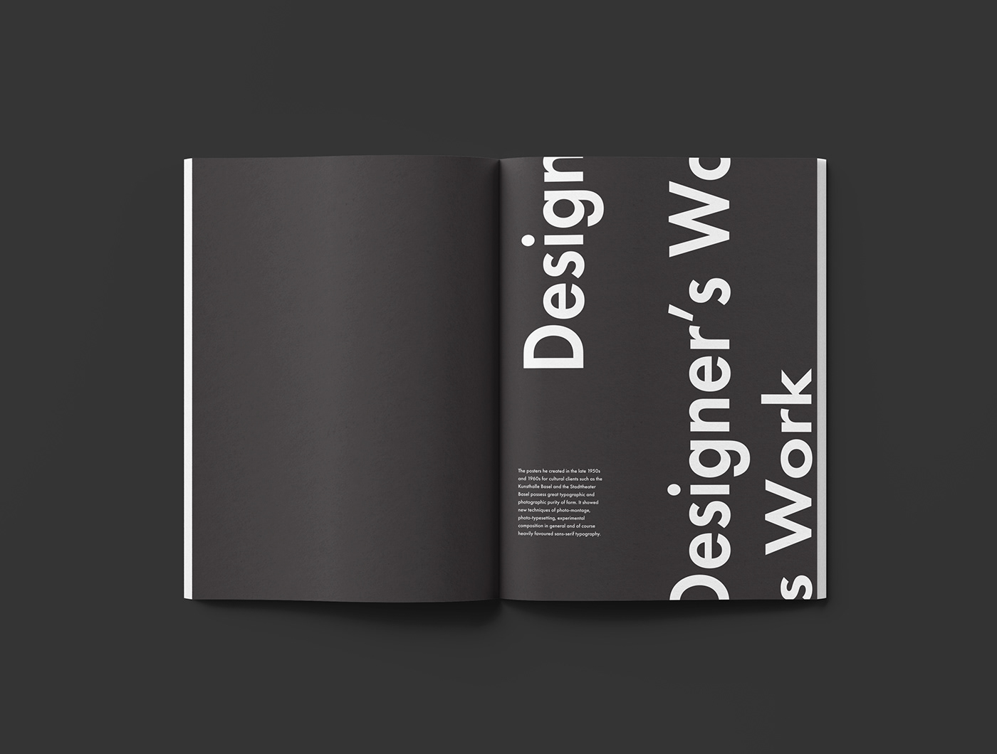 Armin Armin Hofmann Hofmann publication typography   editorial graphic design  magazine experimental white space