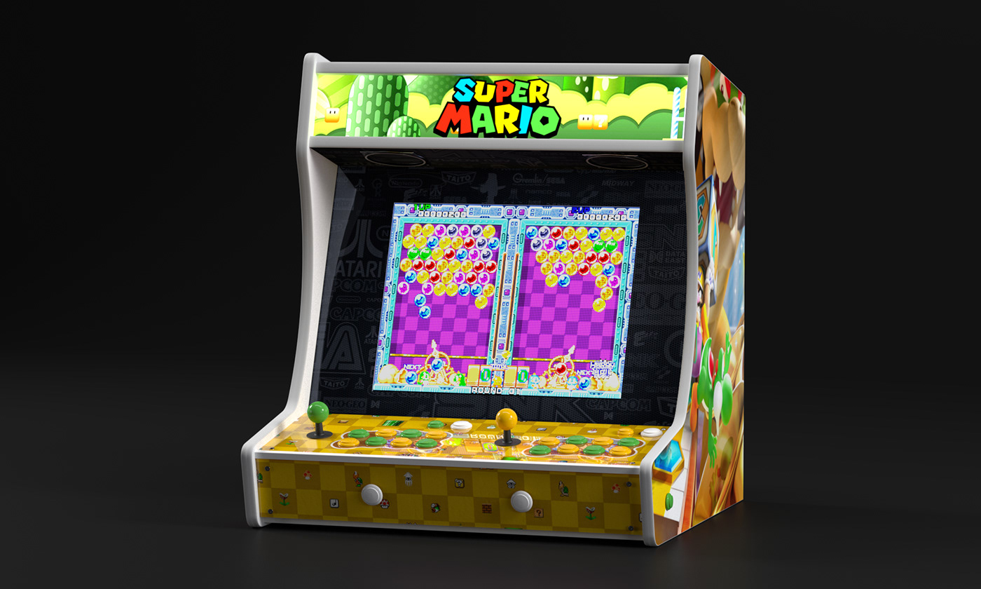 arcadegame arcadegamer arcade 3D product design  Render 3drender 3dsmax 3dmodel shoting