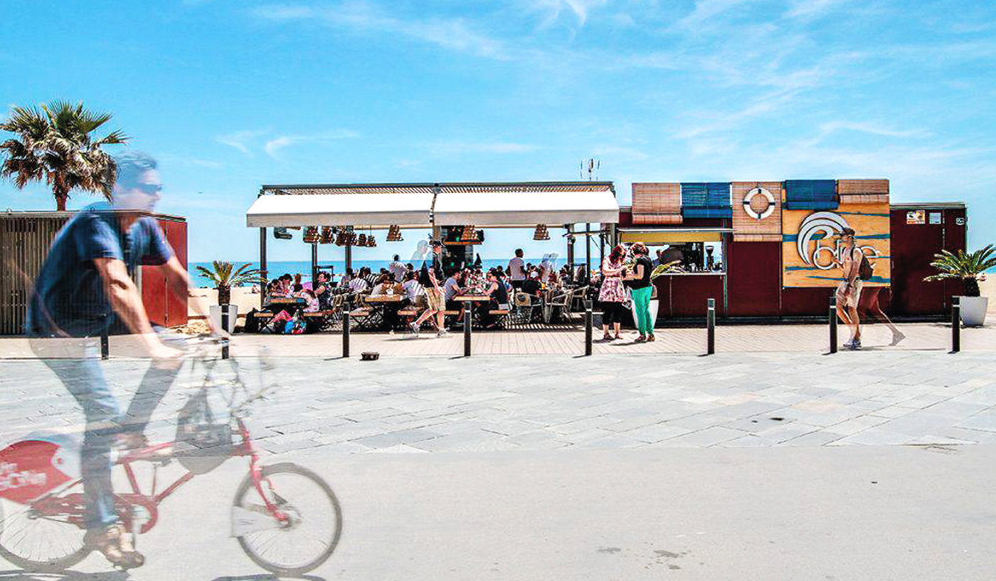 restaurant chiringuito beach bar Logotype logo branding  summer barcelona identity playa