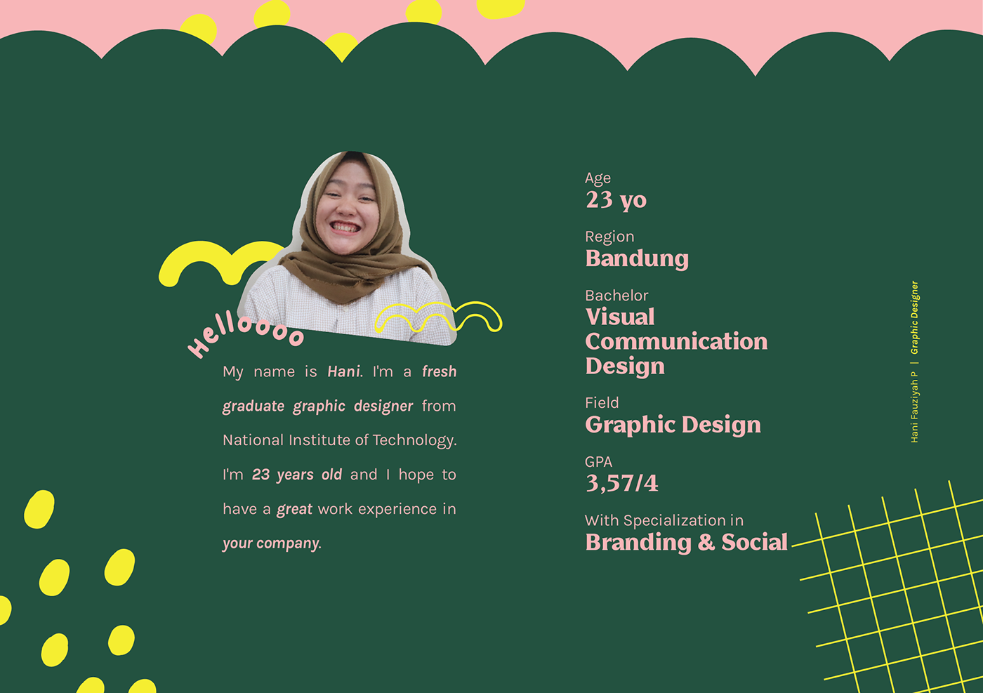 creative CV CV design graphic design  portfolio Resume