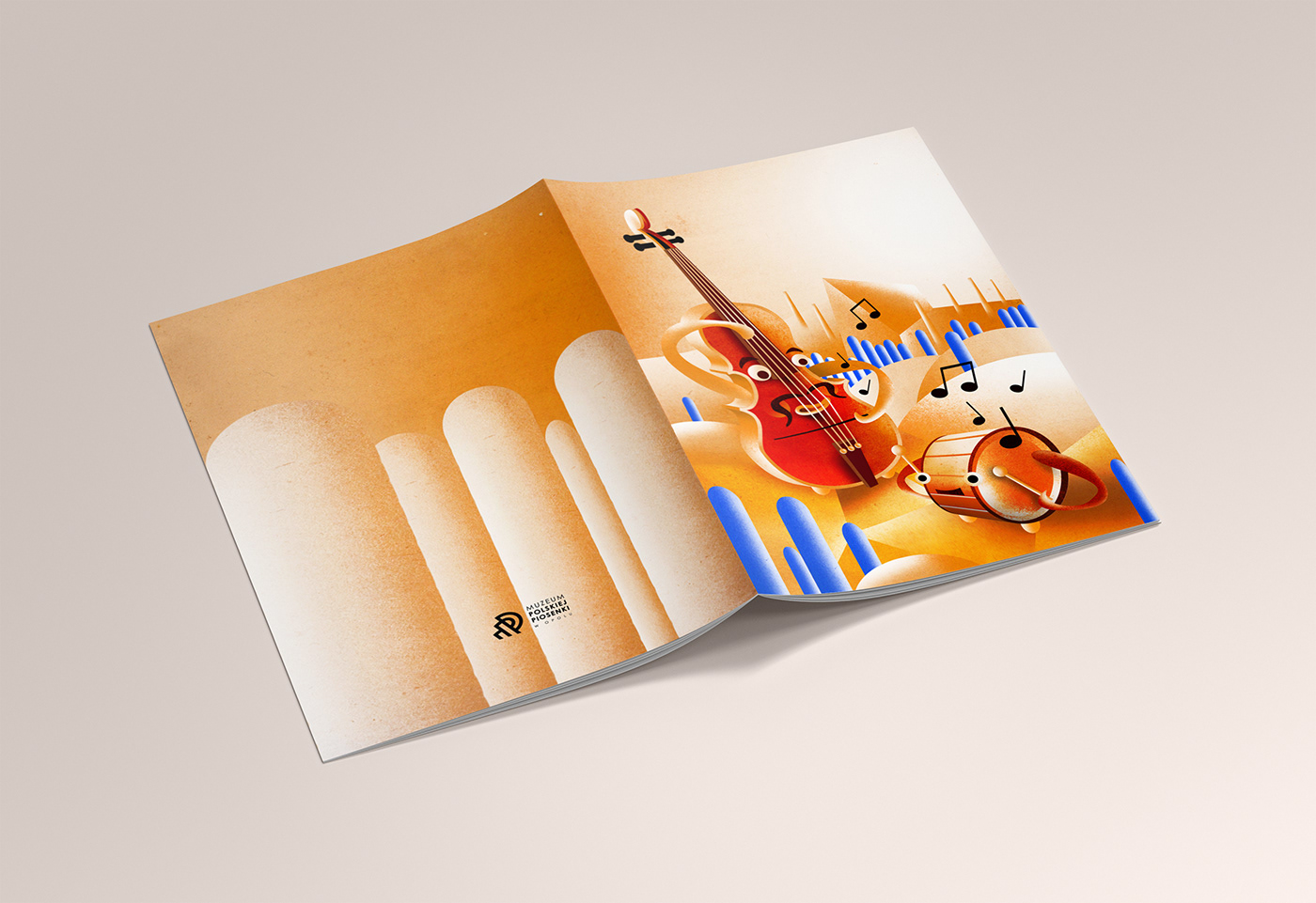 notebook cover design music opole song sound instrument okładka zeszyt