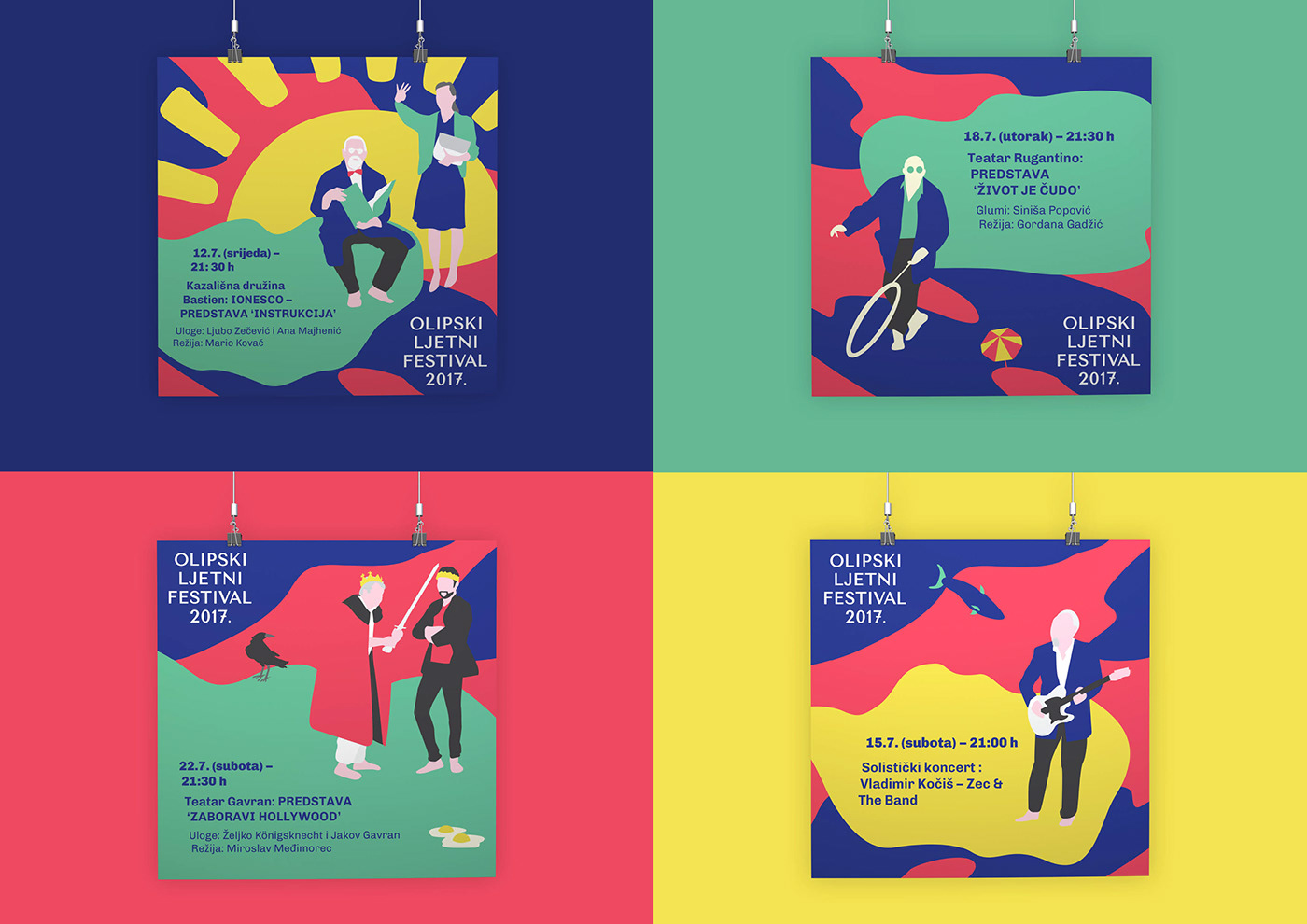 visual identity,Summer Festival,ILLUSTRATION ,Croatia,flippantly,Island,Performance
