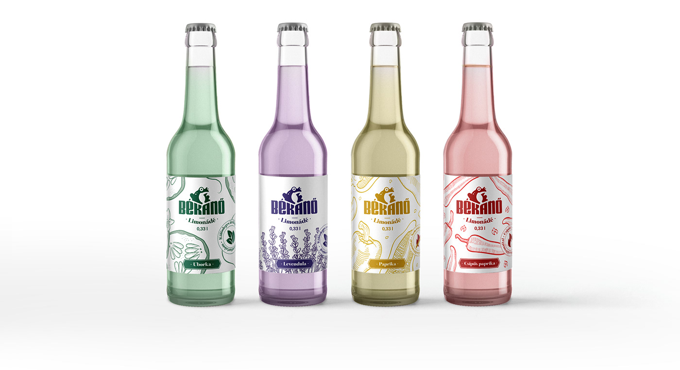 beverage drink bottle lemonade soft drink juice refreshment graphic design  packaging design lavander