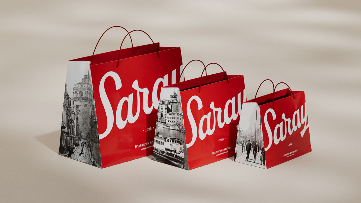 branding  Logo Design visual identity marketing   box design Packaging Advertising  turkish food Muhallebisi Saray