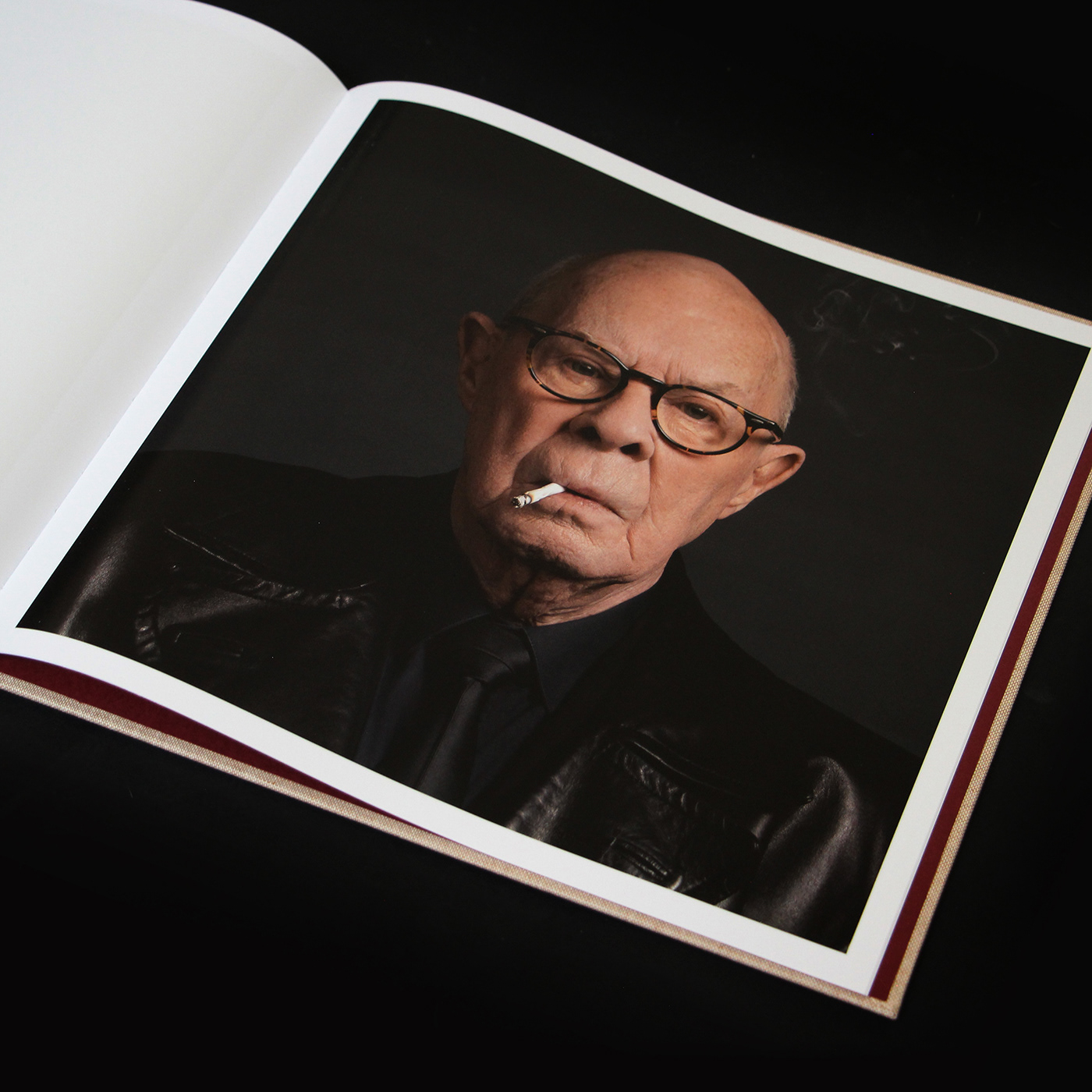 book design cover design Erwin Olaf hans van manen linen book photobook Photography 