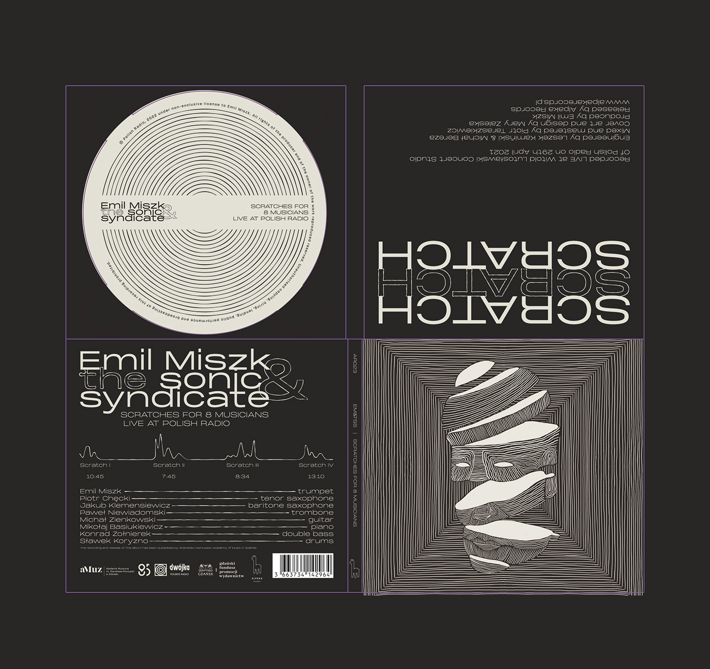 CD design Cover Art digital graphic design  ILLUSTRATION  music album cover music album design typography   Vinyl Cover vinyl design