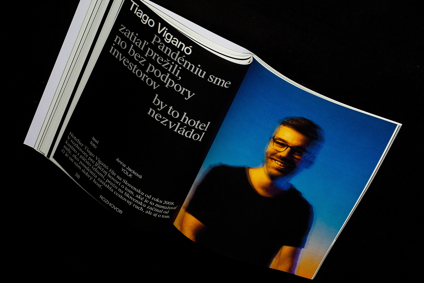 editorial festival magazine portrait print