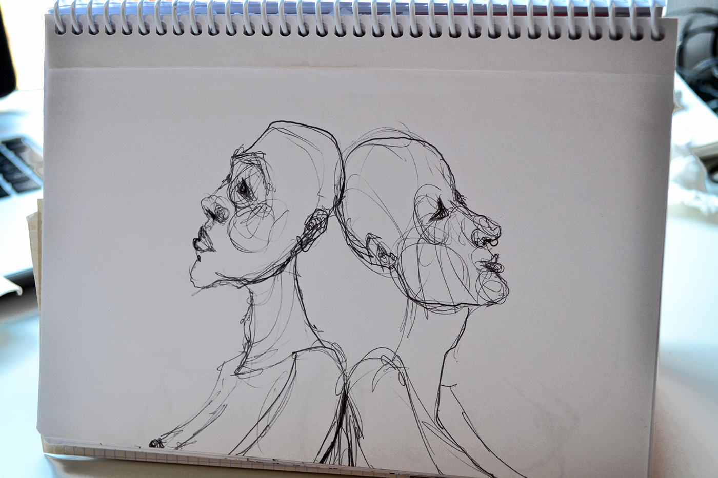 sketch boceto apunte sketchbook dibujo retrato personajes arte Drawing  pen