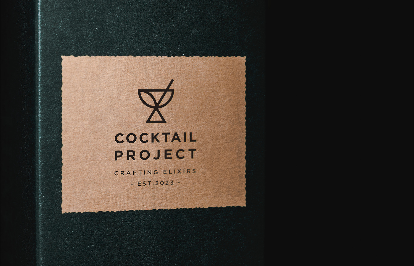 logo brand identity Logo Design cocktail bartender alcohol party geometric minimal Event