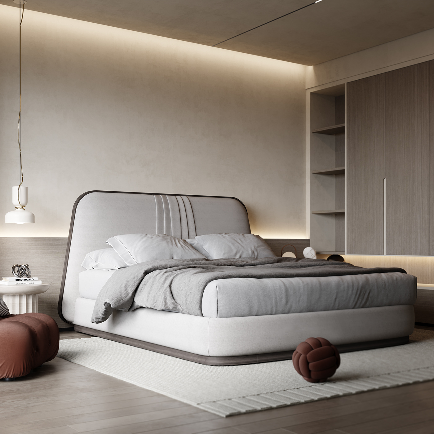 bed CGI elite design award elitebeds furniture furniture dsign interior design  Render swiss visualization