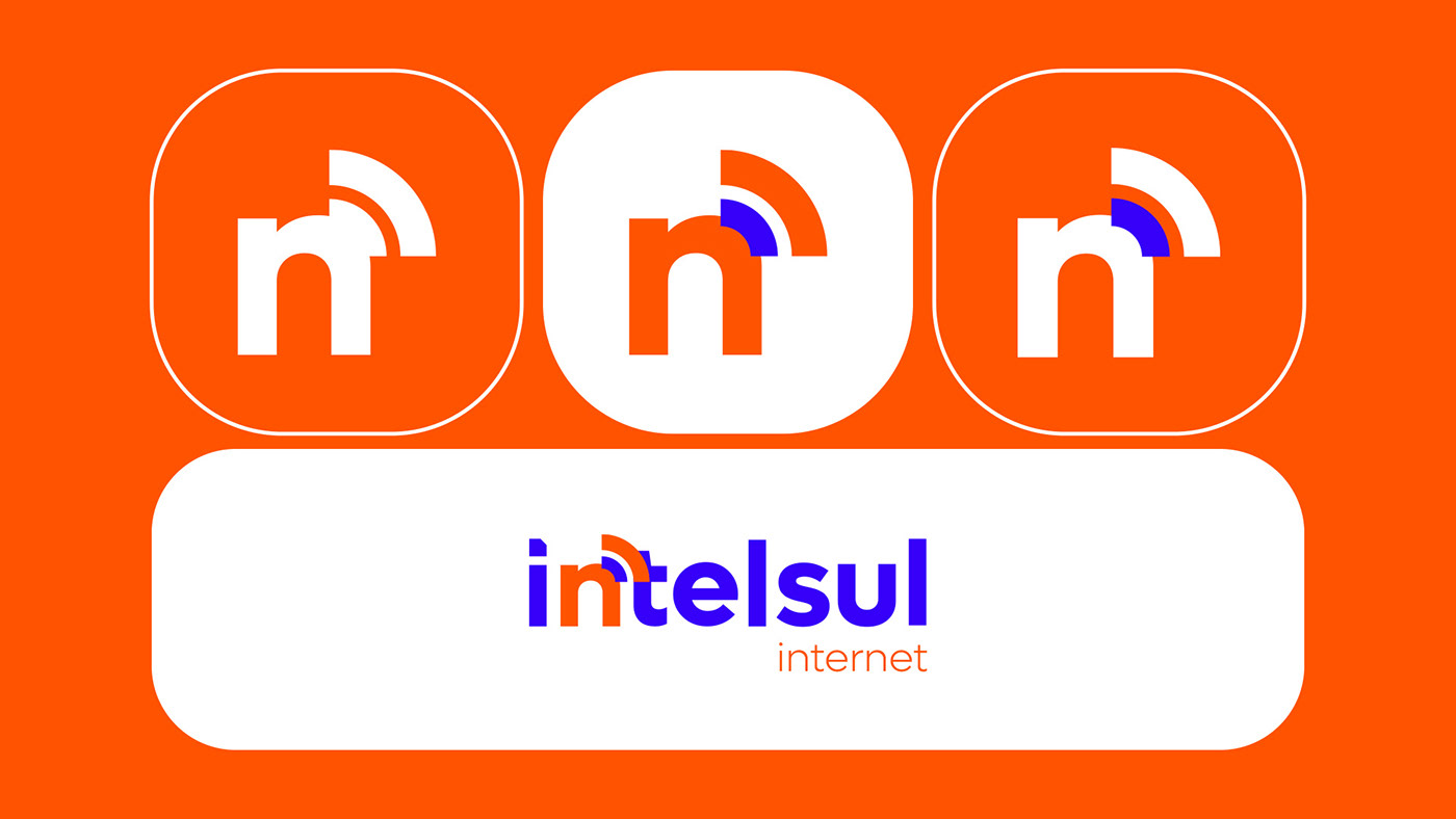 identidade visual IDV proposta logo brading marca agencia marketing   Provedor de Internet Telecom