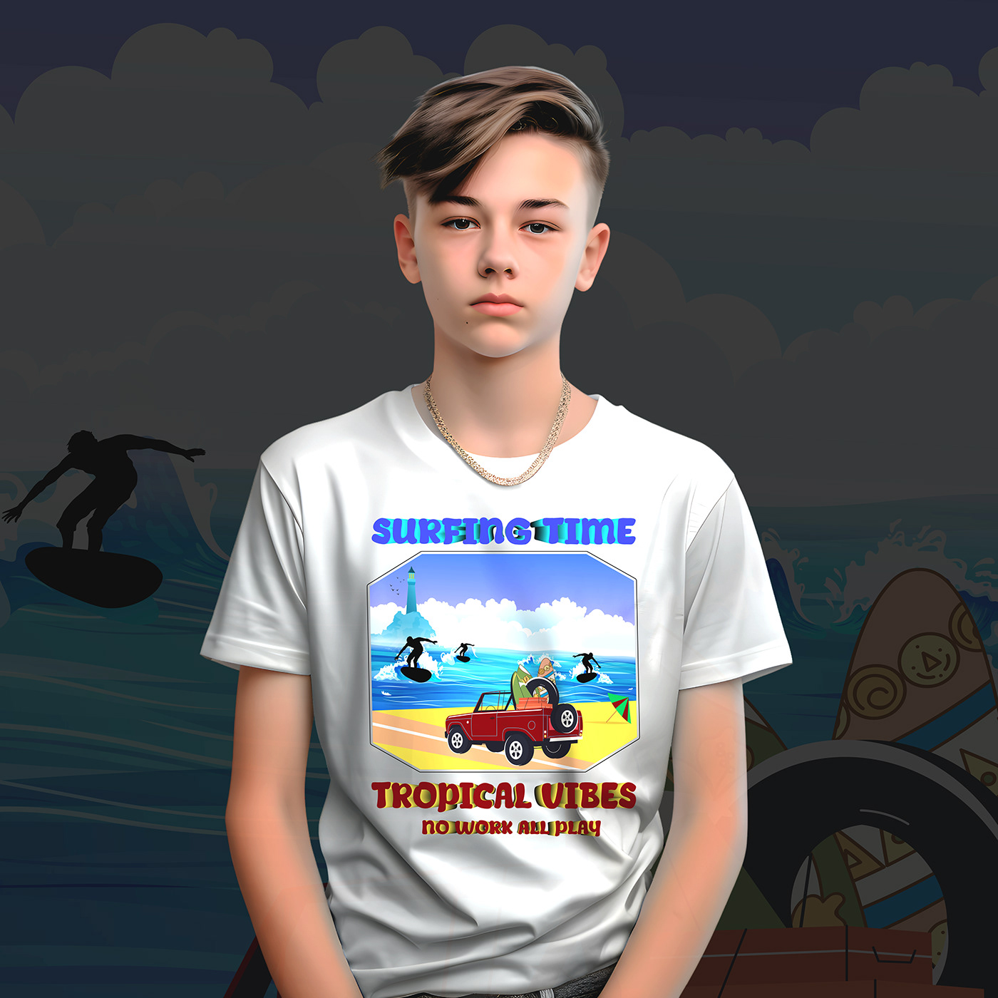 Summer T-shirt  Design