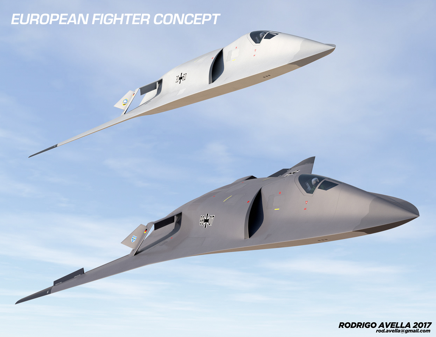 6th aircraft concept fighter future fx model sixth stealth study faxx next generation air dominance jet european f/a-xx