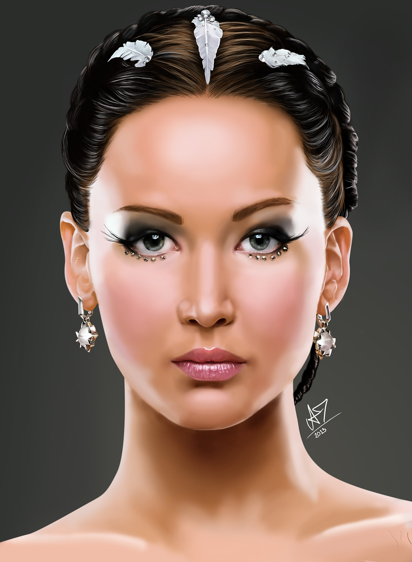 Katniss Everdeen Portrait.