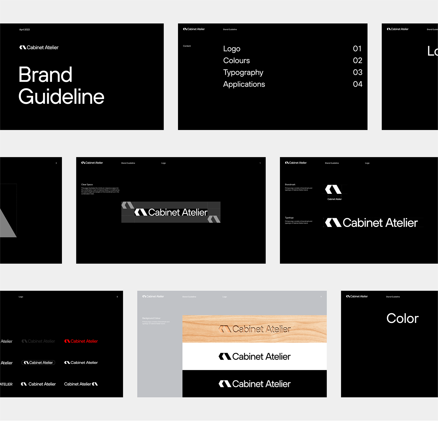 branding  cabinet kitchen graphic design  guideline identity Logo Design visual identity Brand Design Social media post