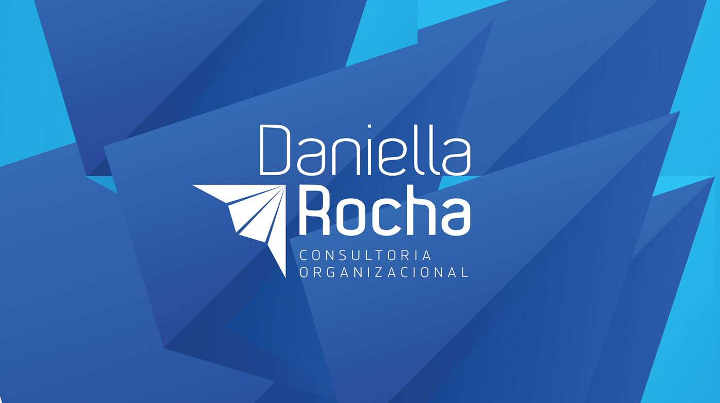 consultoria Daniella Rocha Consultoria Organizacional branding  marca design Logotipo
